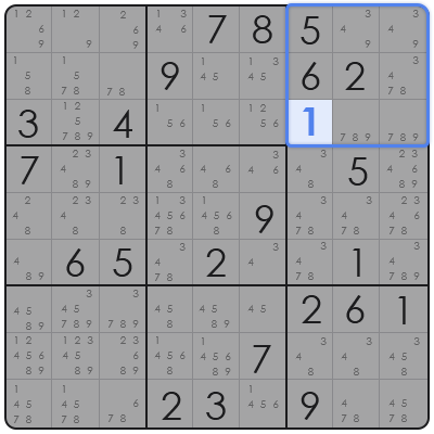 sudoku methods advanced